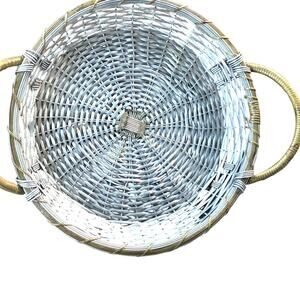 Vintage Metal Basket | Midcentury Modern Decor